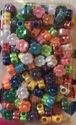 Squared Flower with Sheen Beads