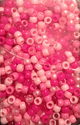 800 Pink Mix Pony Beads