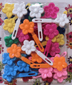 Assorted Mini Flower Barrettes