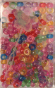 Multi Transparent Pony Beads