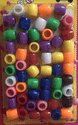 Multicolor Mini Barrel Beads