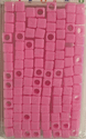 Pink Cube Beads