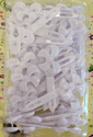 White Bow Barrettes